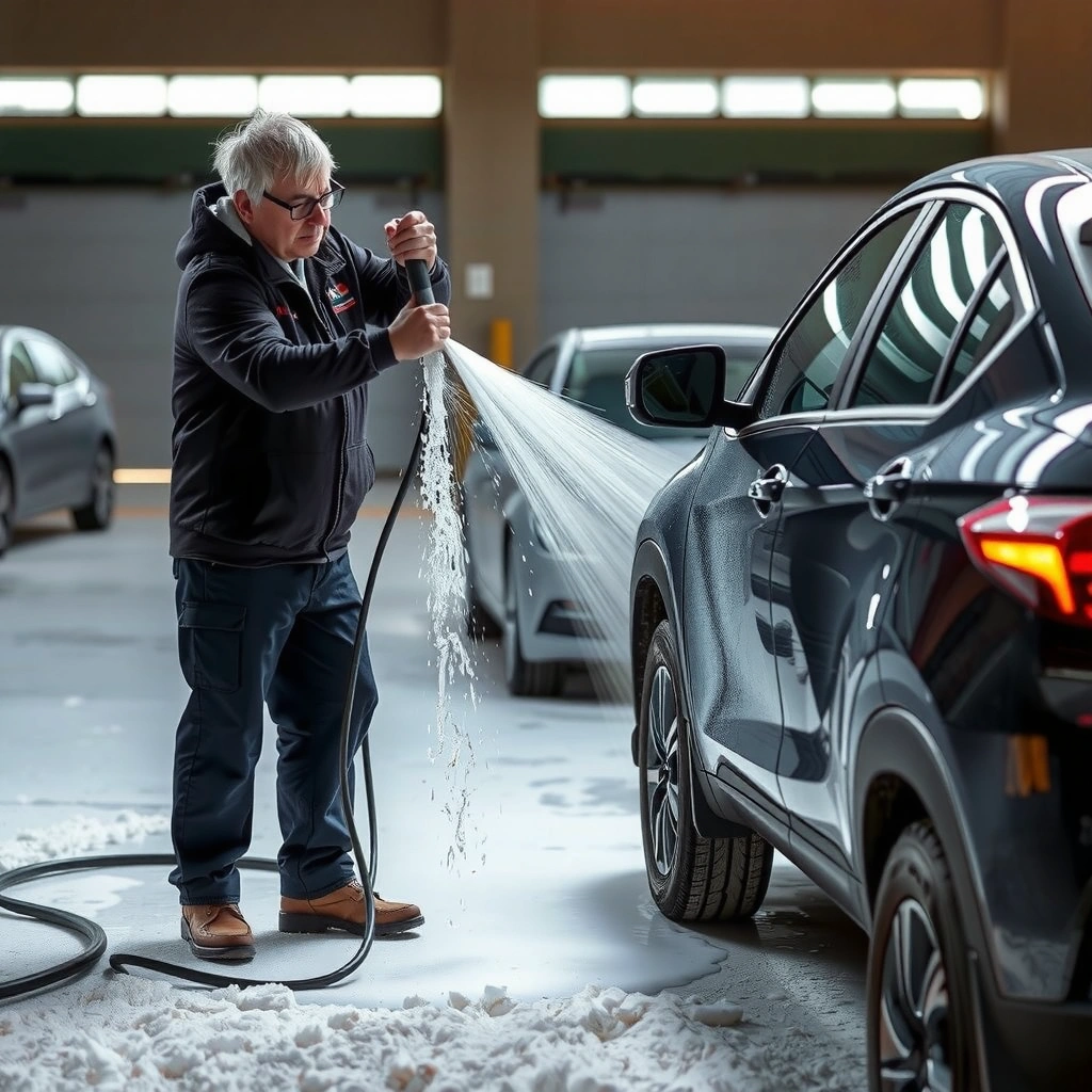Quick Rinse - how to clean salt off car