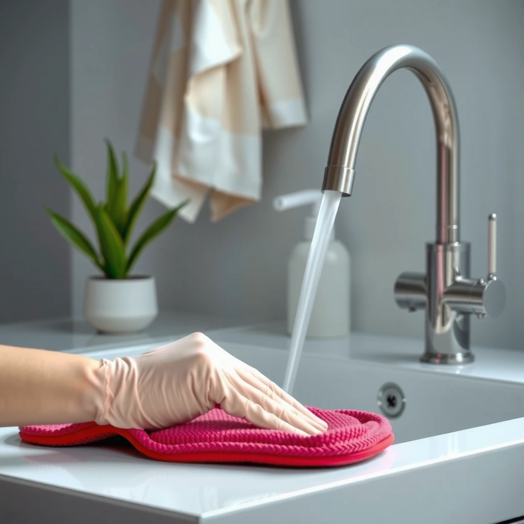 Quick Rinse - how to clean the norwex dusting mitt