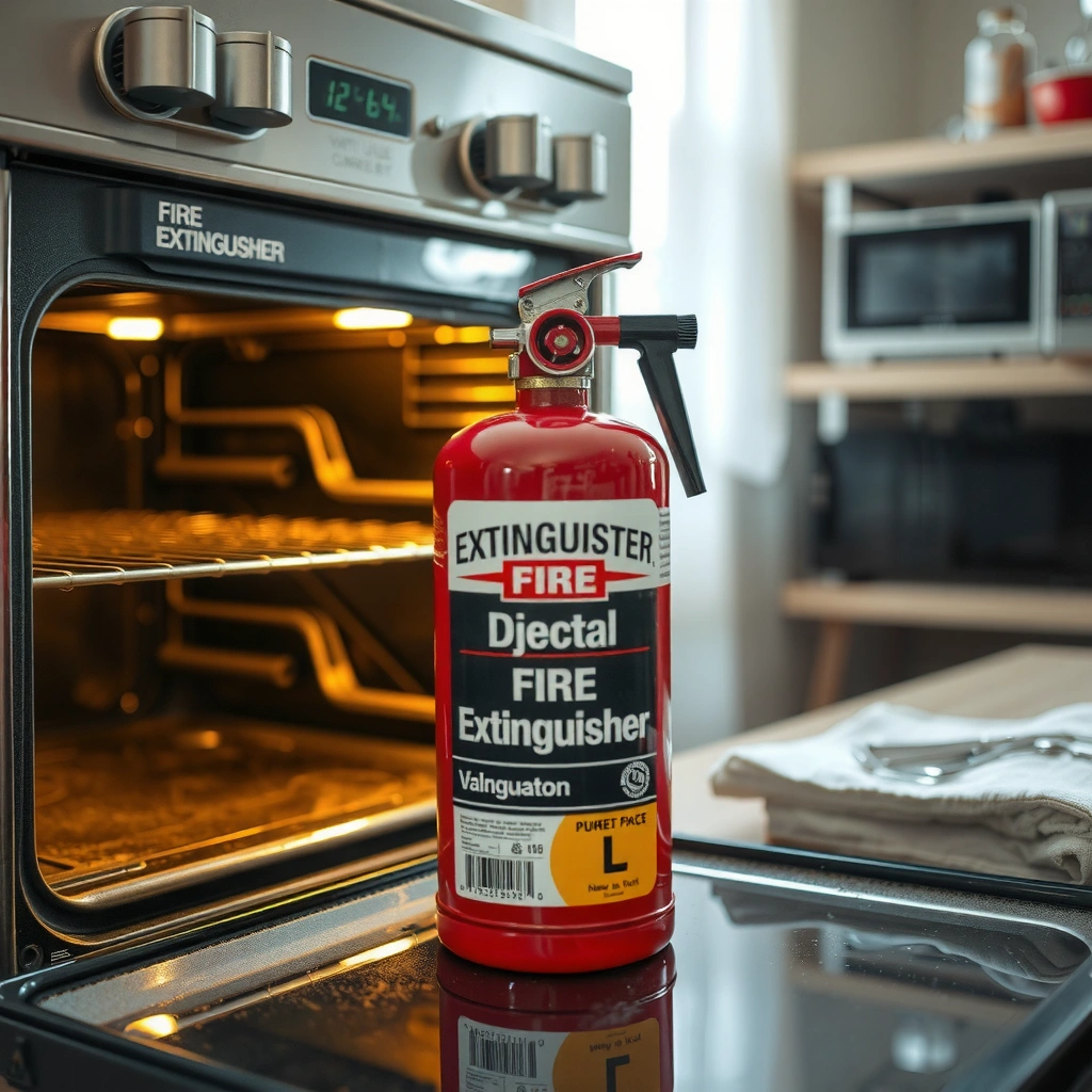 Residue Type - how to clean fire extinguisher residue from oven