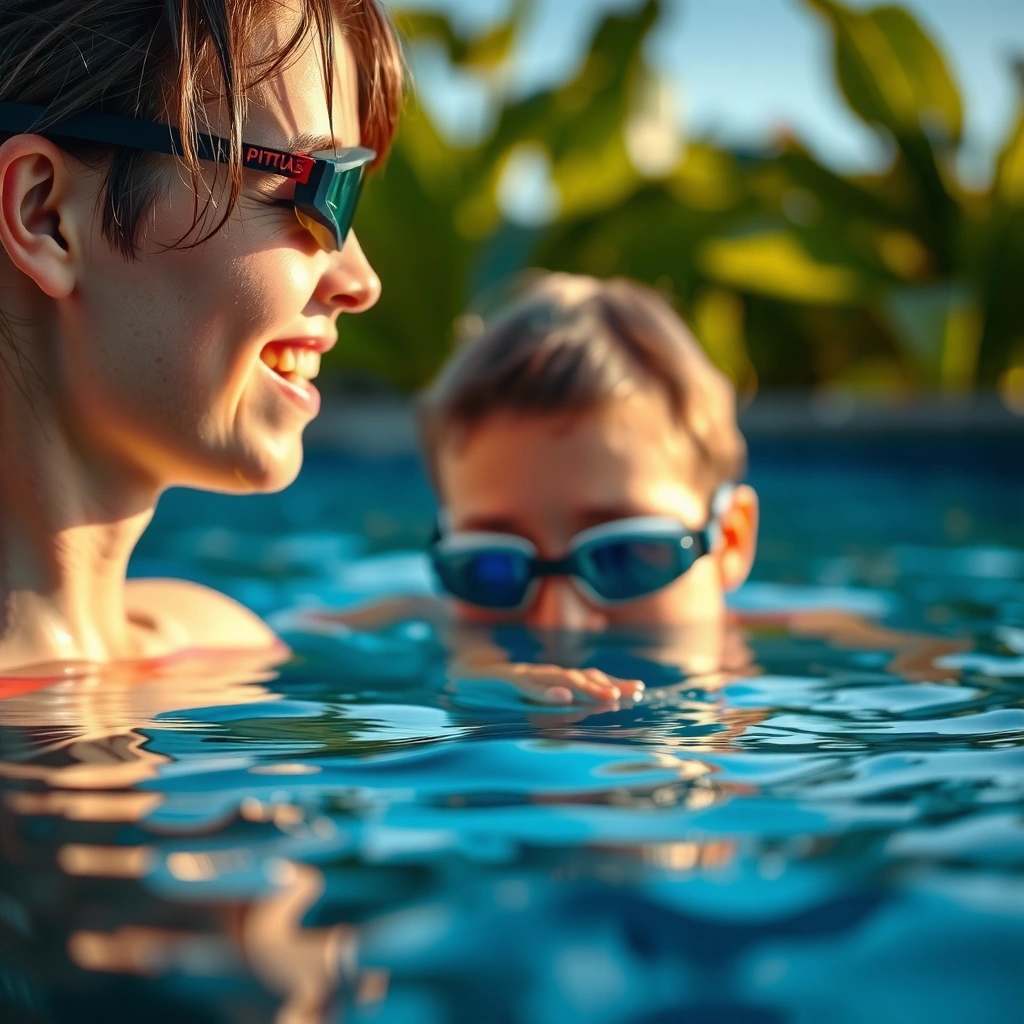 Rinse - how to clean swimming goggles