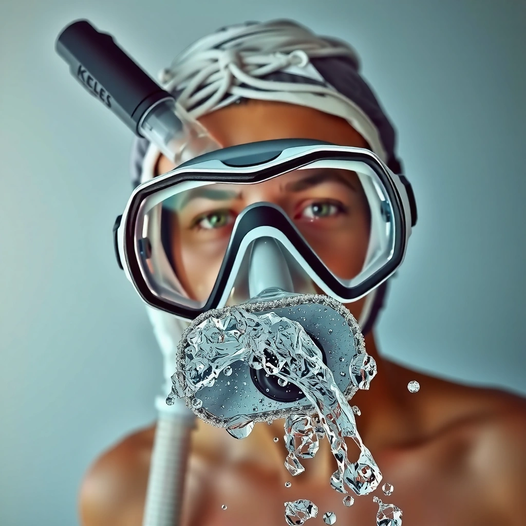 Rinse - how to clean scuba mask and snorkel