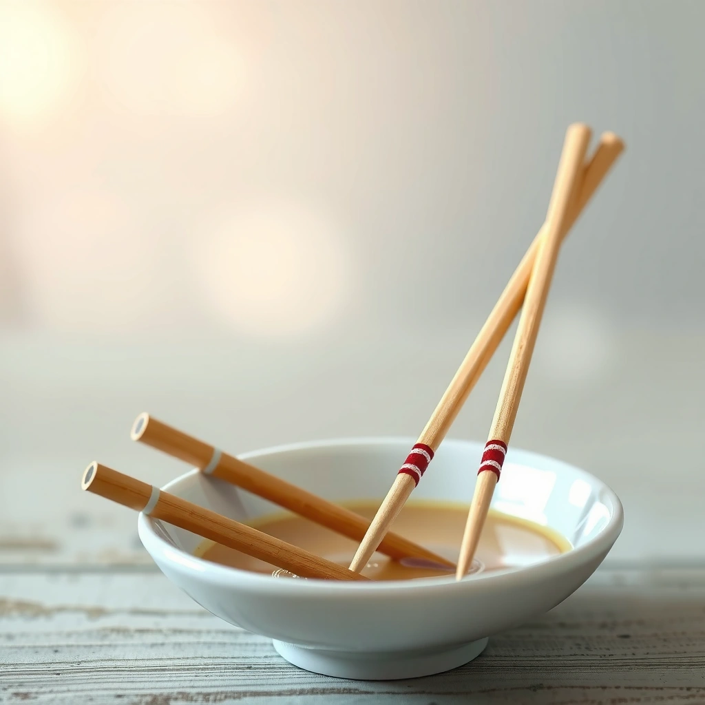 Rinse and Hand-Wash - how to clean bamboo chopsticks