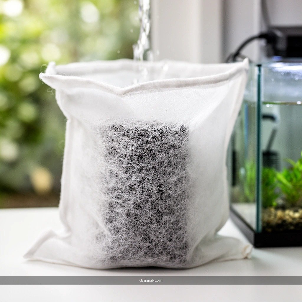 Rinse and Remove - how to clean aquarium filter socks