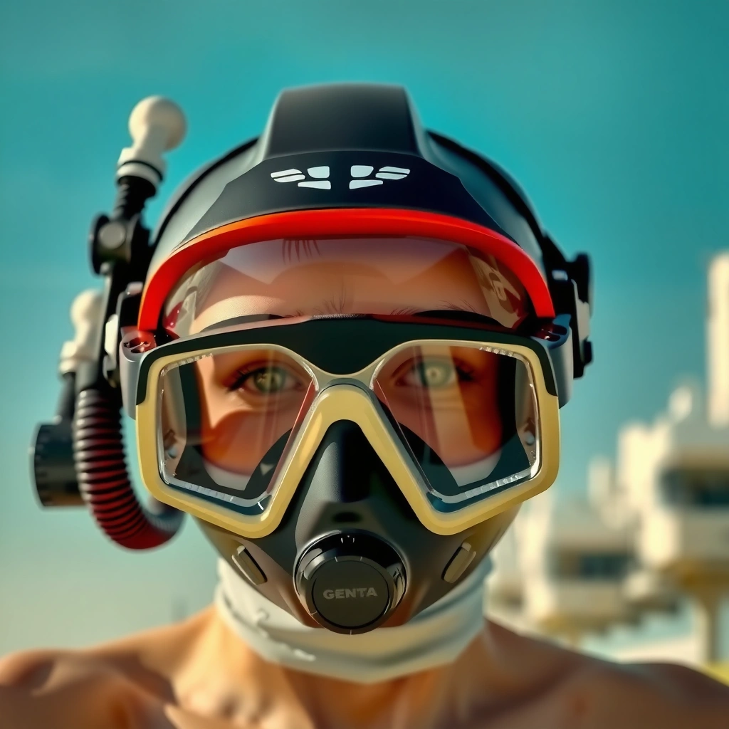Rinse Scuba Mask - how to clean a scuba mask