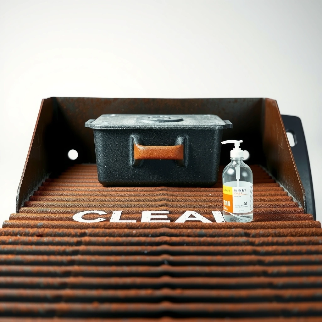Rust - how to clean rust off cast iron grill grates