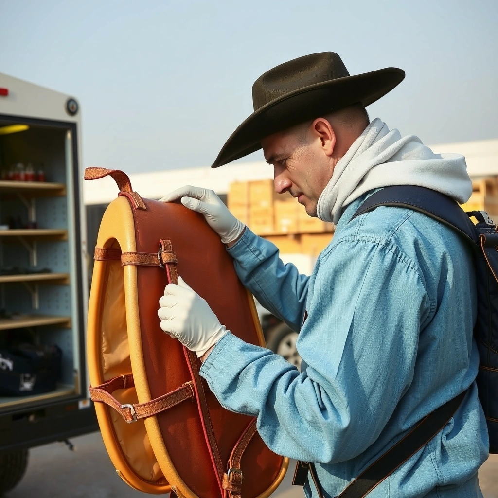 Saddle - how to clean a rough out saddle