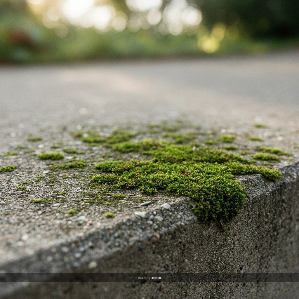 Safe Cleaning - how to clean moss off concrete