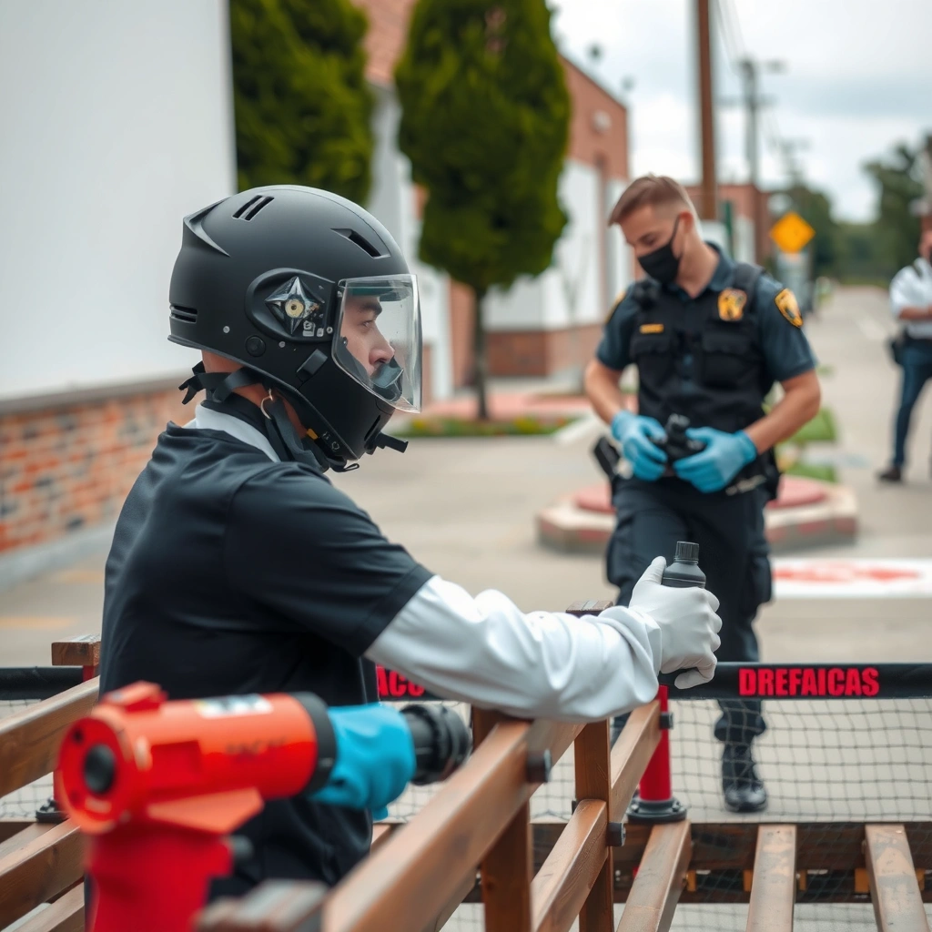 Safety and Ventilation - how to clean up pepper spray