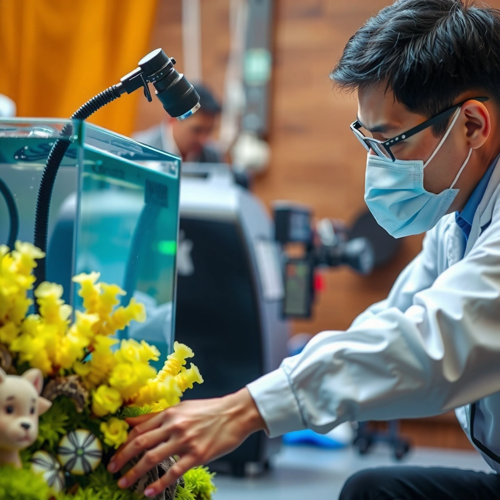 Safety Checks - how to clean algae off aquarium decorations