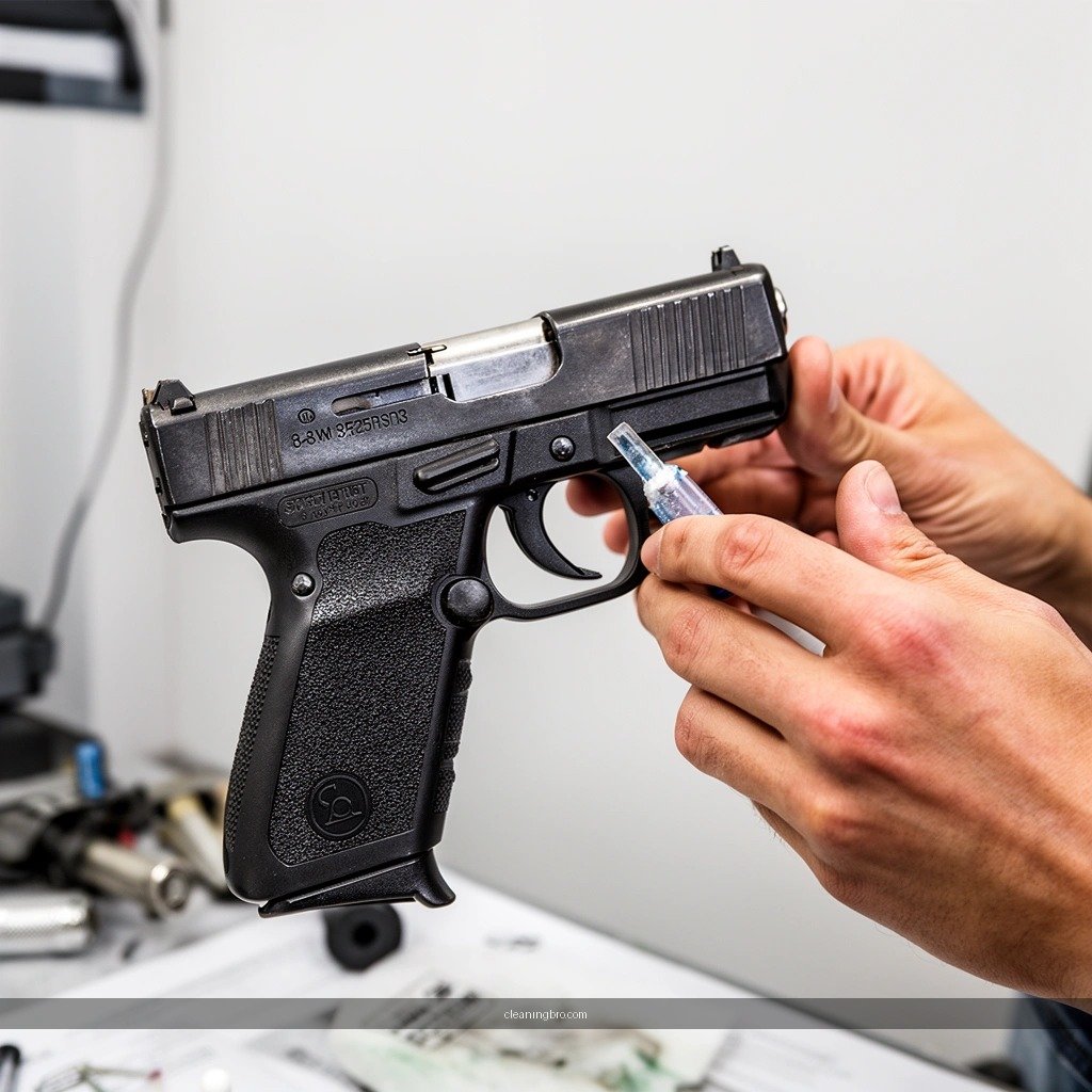Safety First - how to clean a hand gun