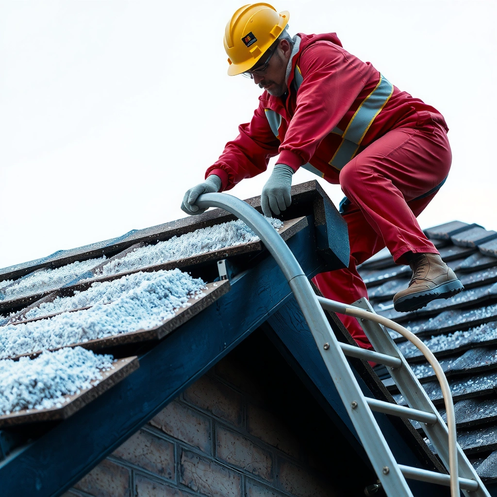 Safety First - how to pressure clean a roof