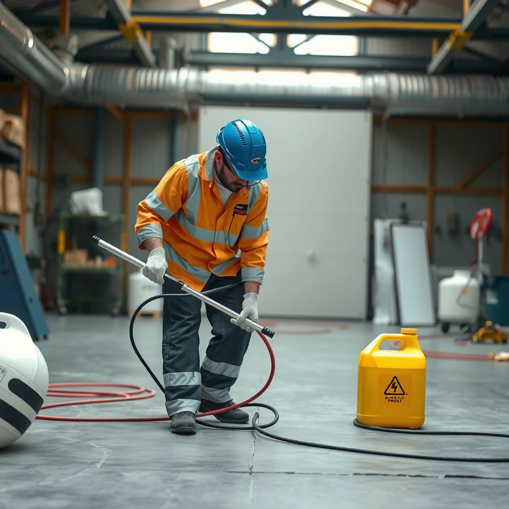 Safety First - how to clean concrete with muriatic acid