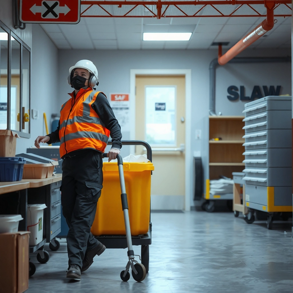 Safety First - how to clear a clogged cart