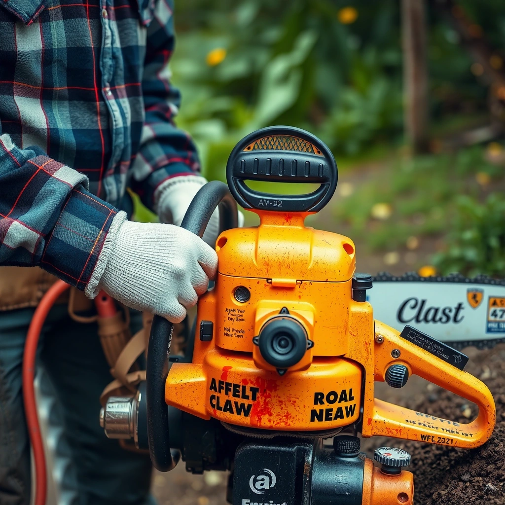 Safety First - how to clean a chain saw