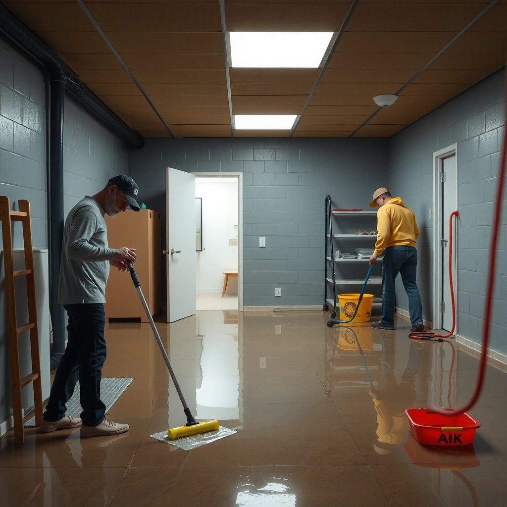 Safety First - how to clean a flooded basement