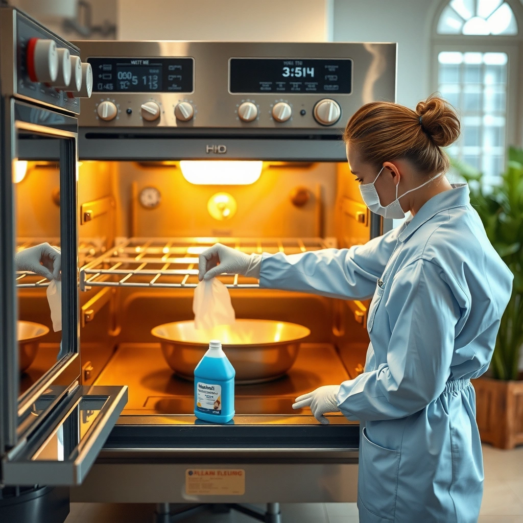 Safety First - how to clean oven using ammonia