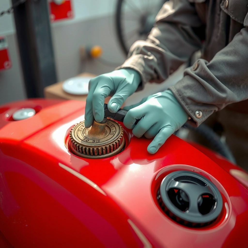 Safety First - how to clean rust from a fuel tank