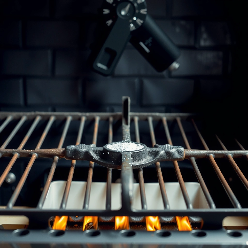 Safety First - how to clean a cast iron grill grate