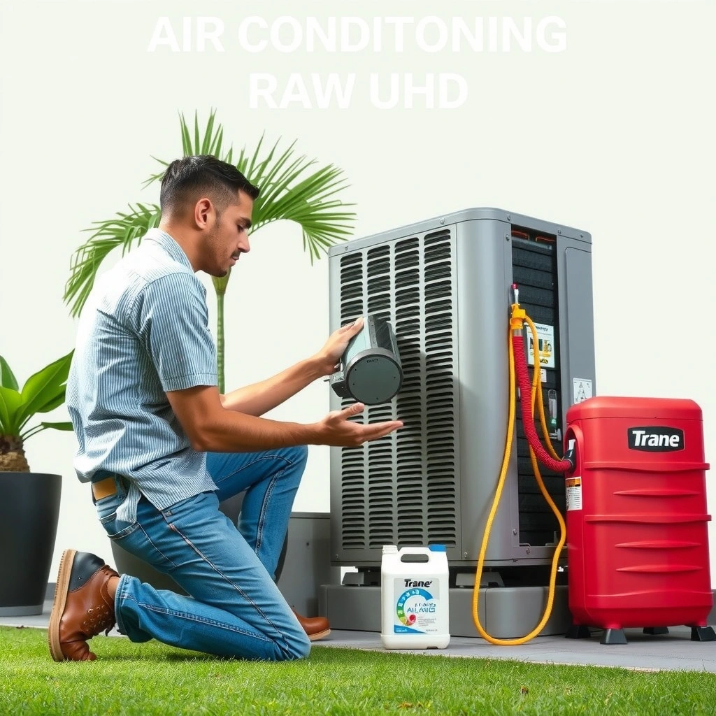 Safety First - how to clean a trane air conditioning unit