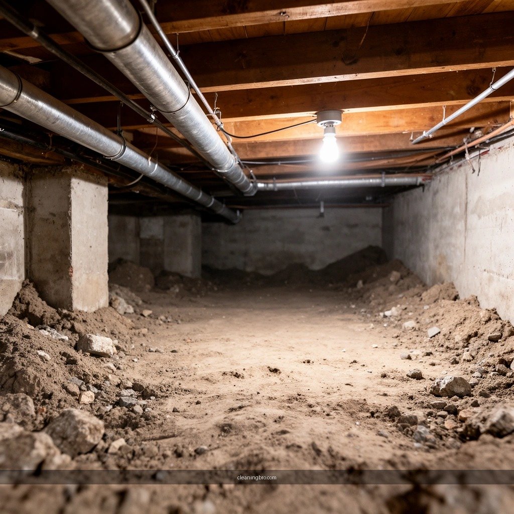 Safety First - how to clean crawl space
