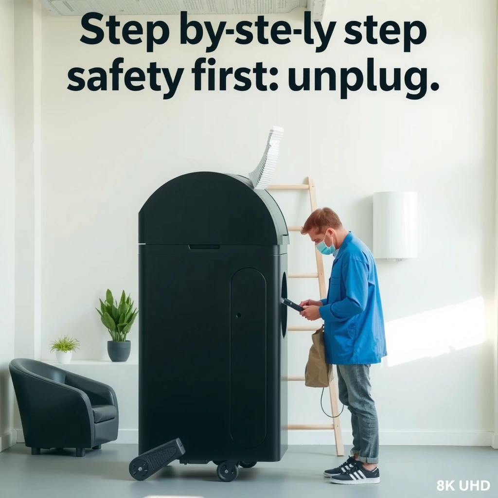 Safety First - how to clean a paper shredder