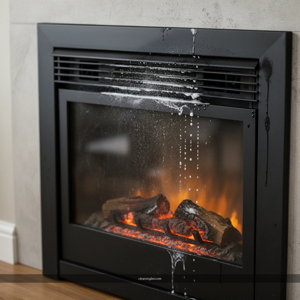 Safety First - how to clean an electric fireplace