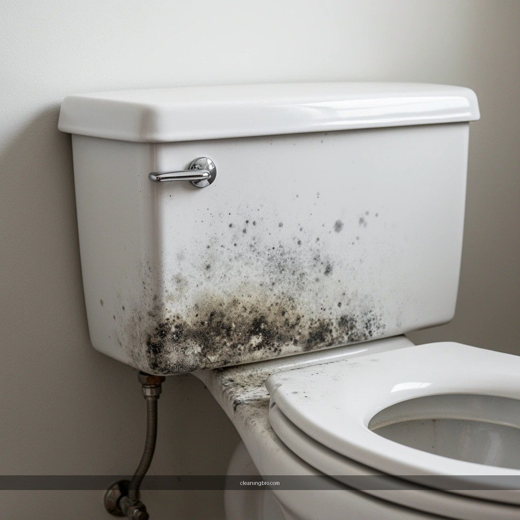 Safety Gear - how to clean mold in toilet tank