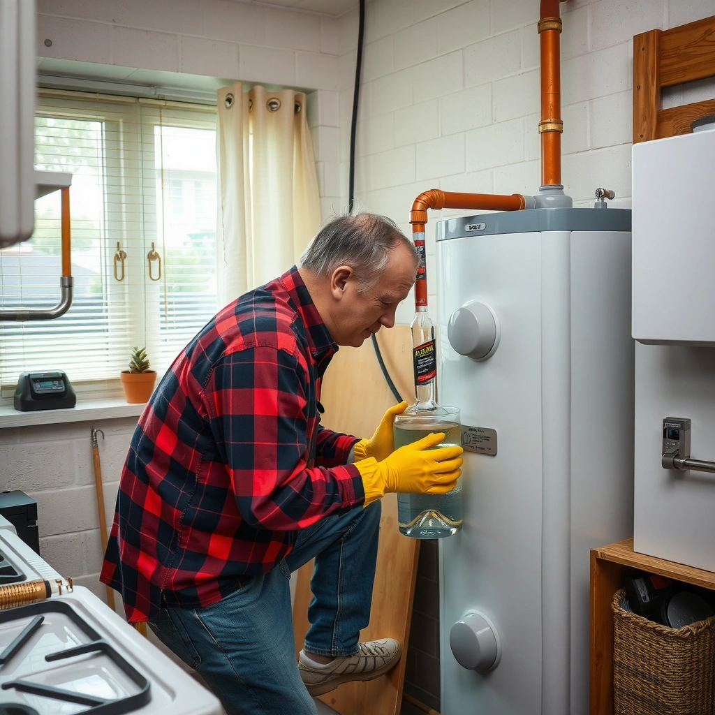 Safety Gear - how to clean a hot water heater with vinegar