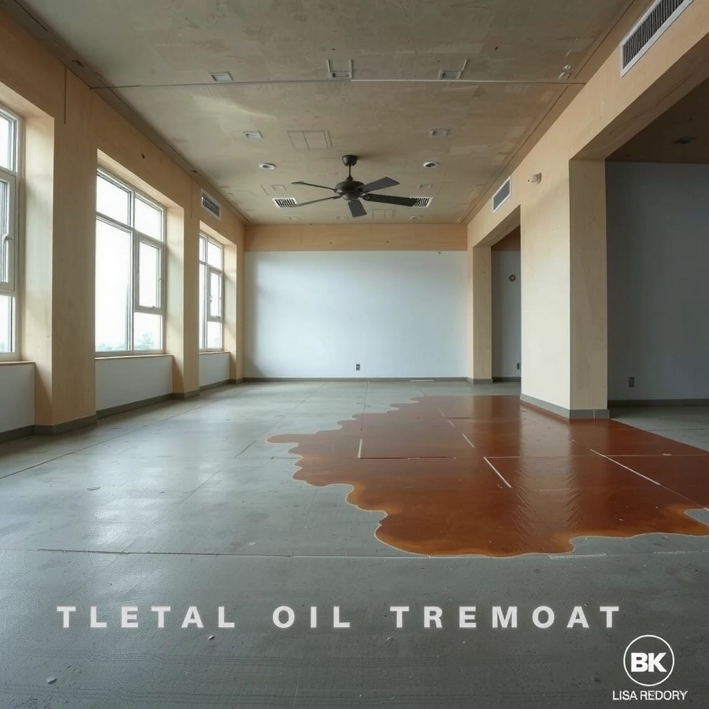 Safety Gear - how to clean an oil stain from concrete