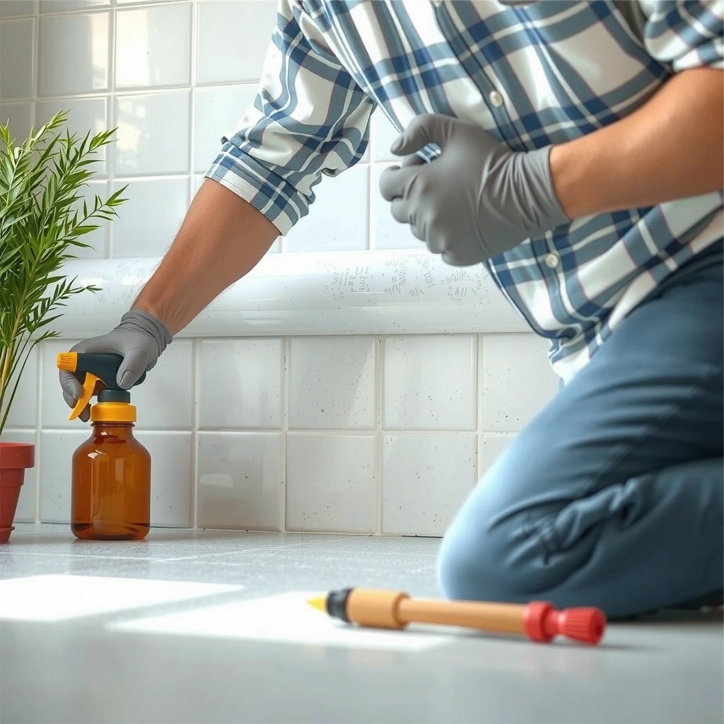 Safety Gear - how to clean grout before sealing
