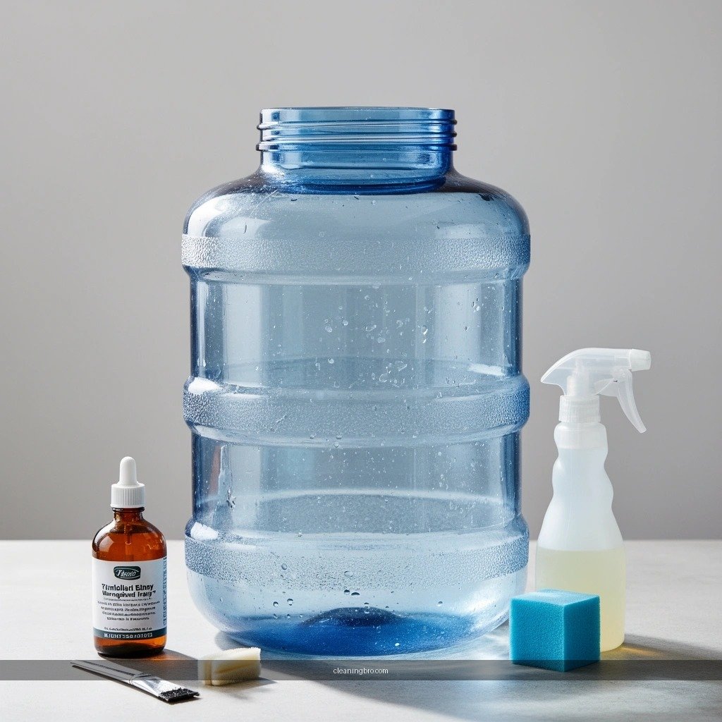 Safety Gear - how to clean a water storage container