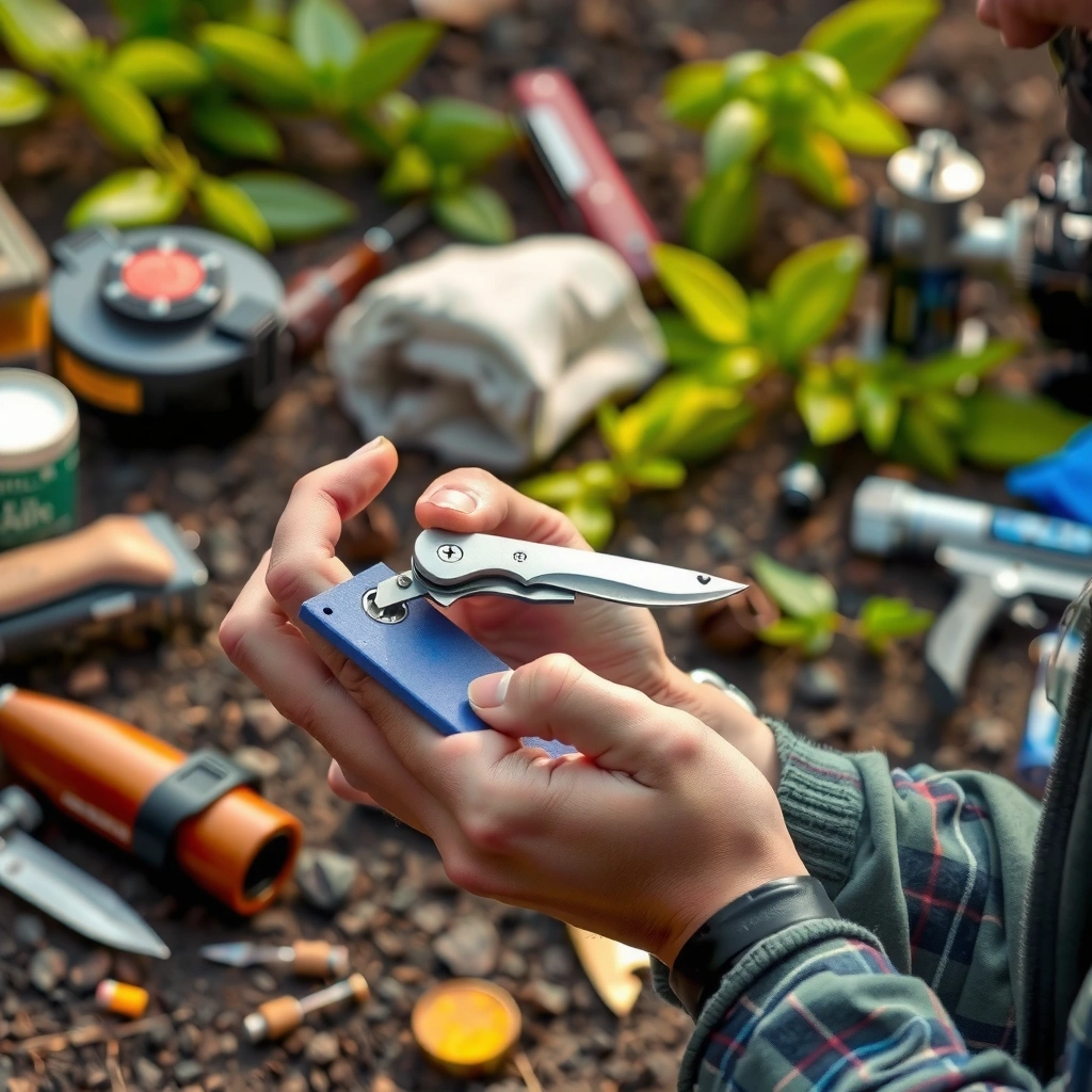 Safety Prep - how do you clean a pocket knife