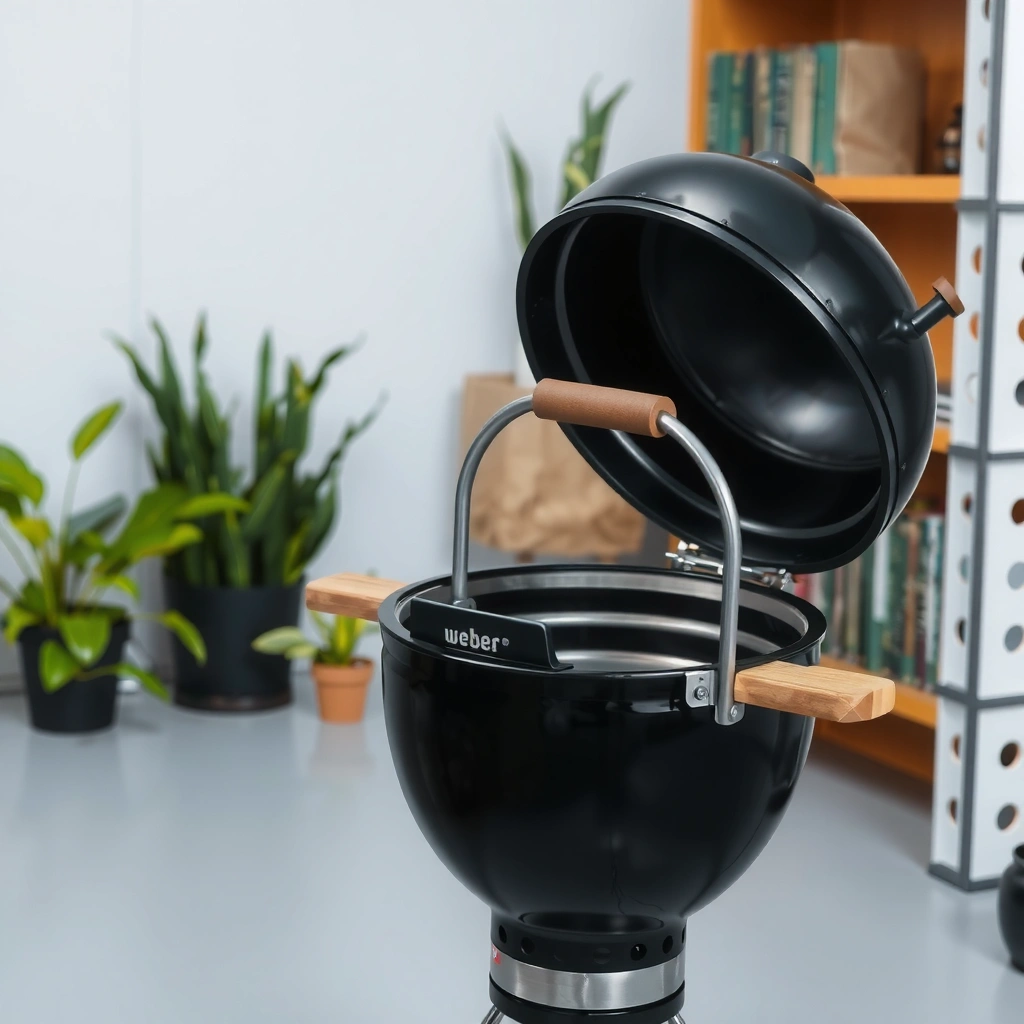 Safety Setup - how to clean weber kettle