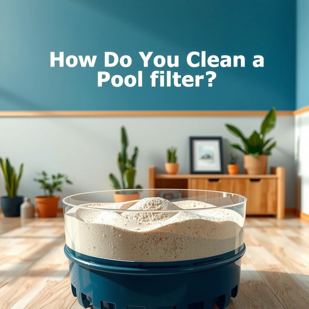 Sand Pool Filter - how do you clean a sand pool filter
