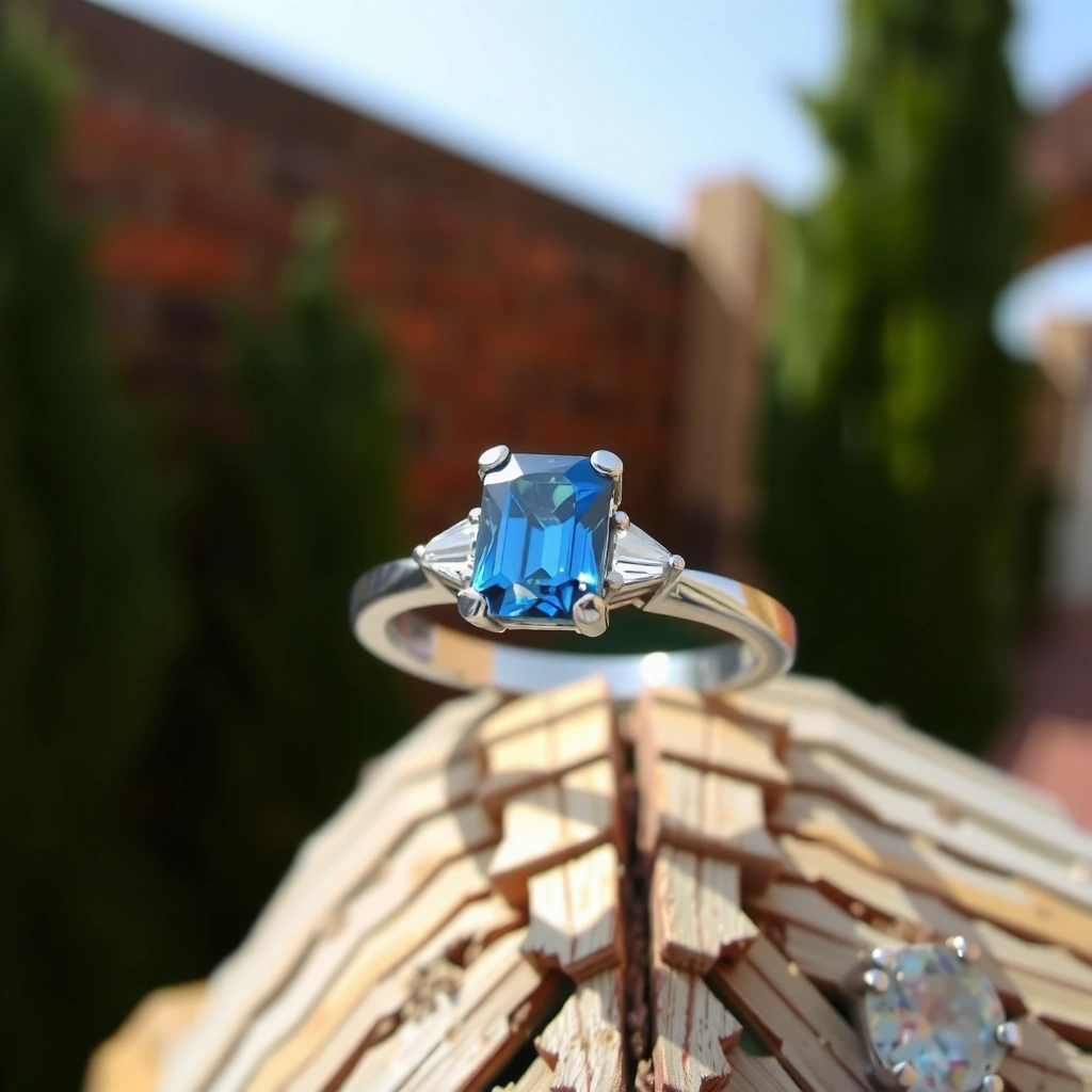 Sapphire and Diamond - how to clean sapphire and diamond ring