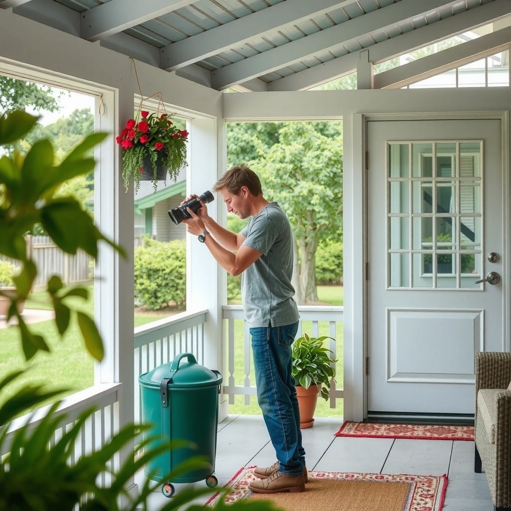 Screen Porch - how to clean screen porch