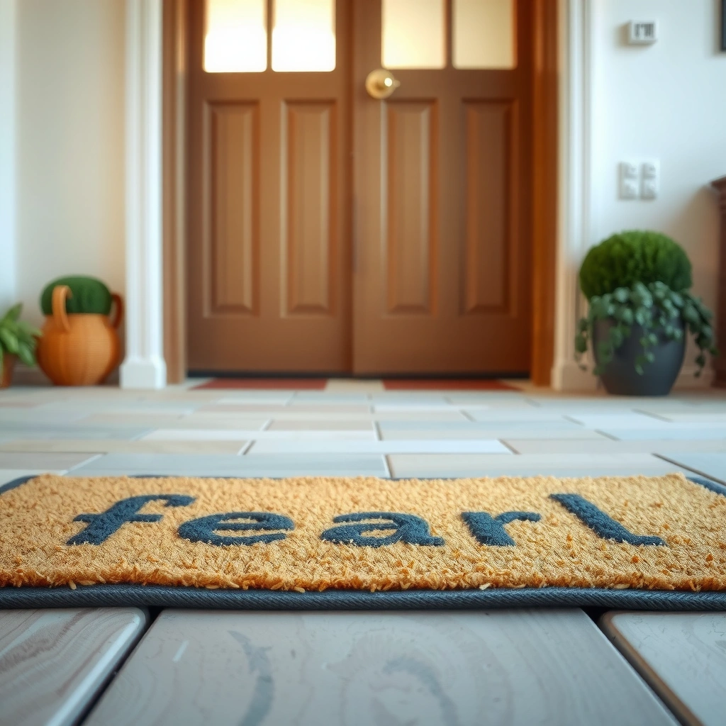 Shake and Vacuum - how to clean a coir doormat