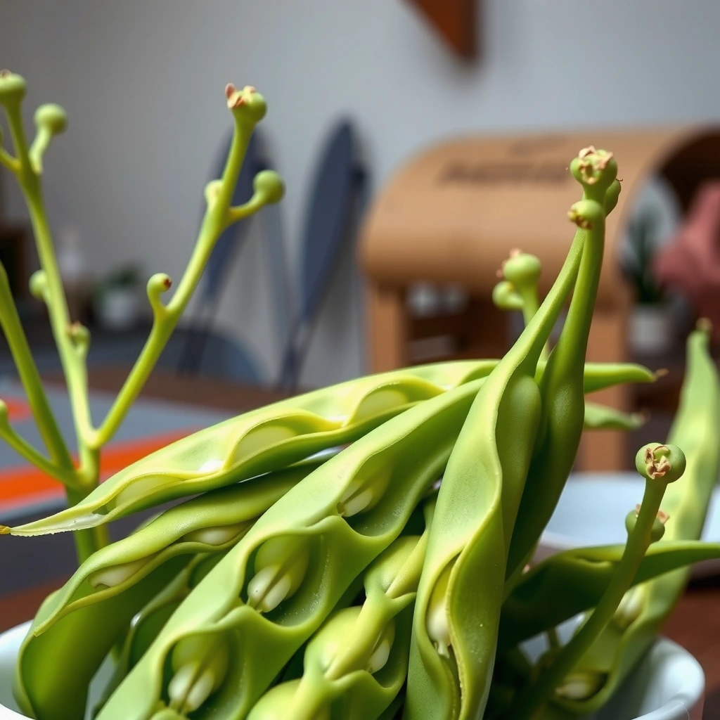 Snap Peas - how to clean snap peas