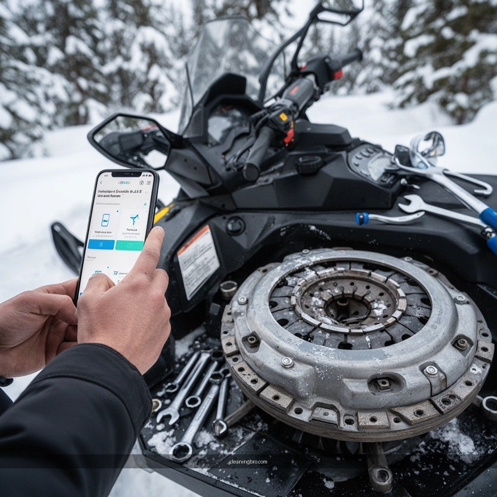 Snowmobile Clutch - how to clean clutch on snowmobile