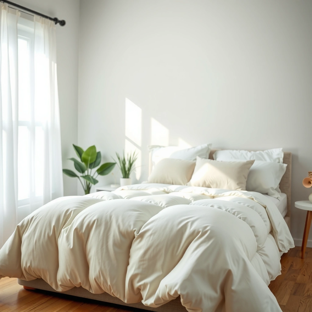 Spot-Clean - how to clean a comforter without washing it