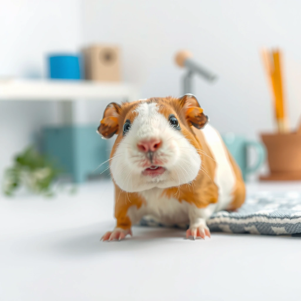 Spot-Cleaning - how often should you clean a guinea pigs cage