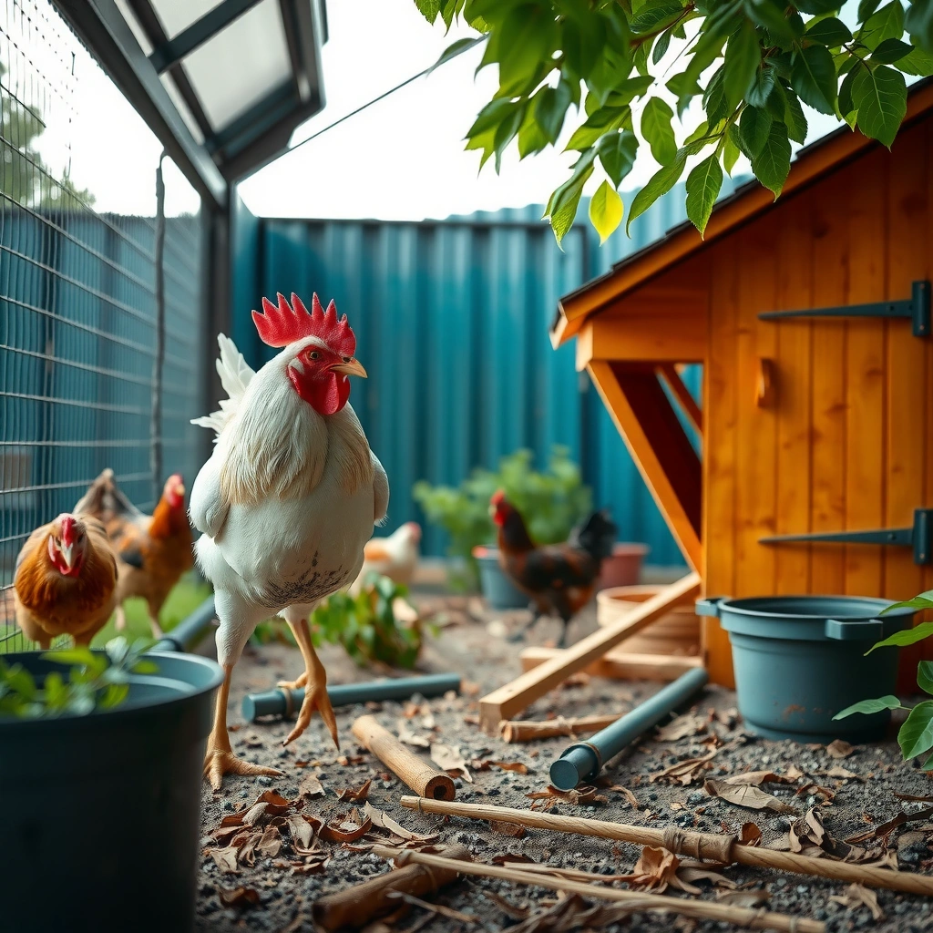 Spot Cleaning - how often do you clean a chicken coop