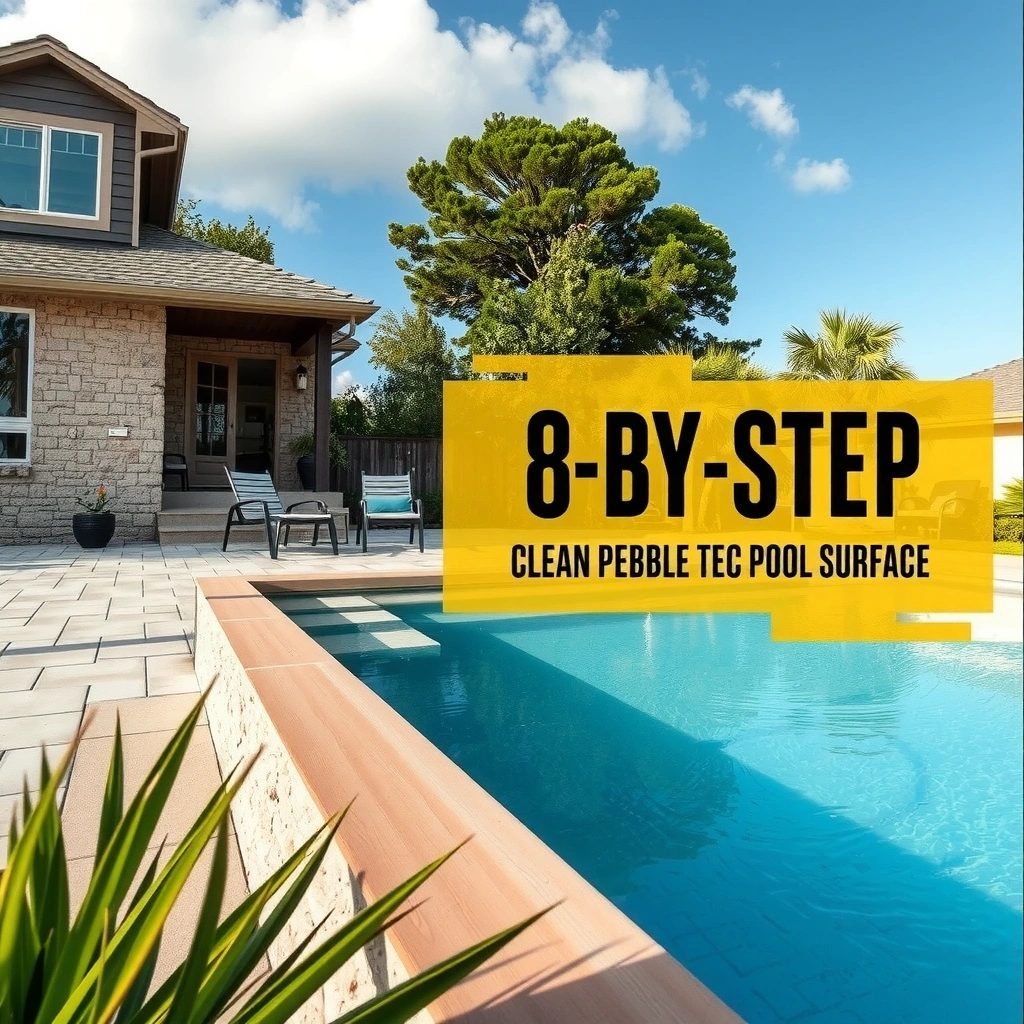 Stain or Buildup - how to clean pebble tec pool surface