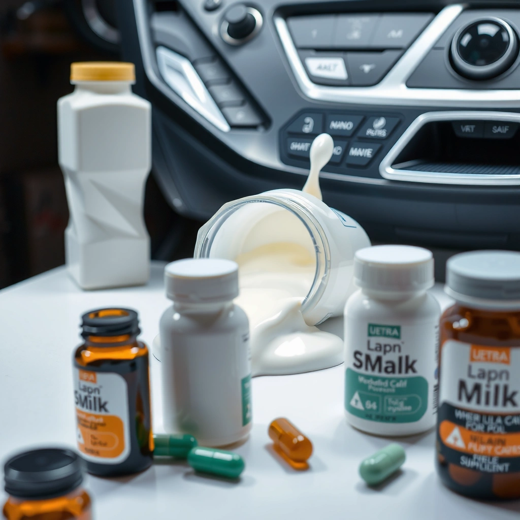 Stains and Odor - how to clean milk spilled in car