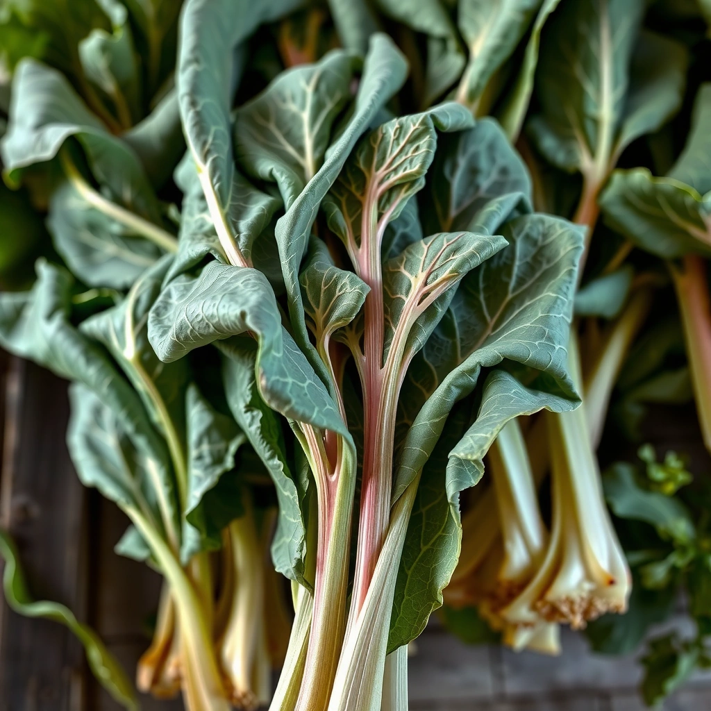 Stems and Tough Parts - how to clean fresh collards