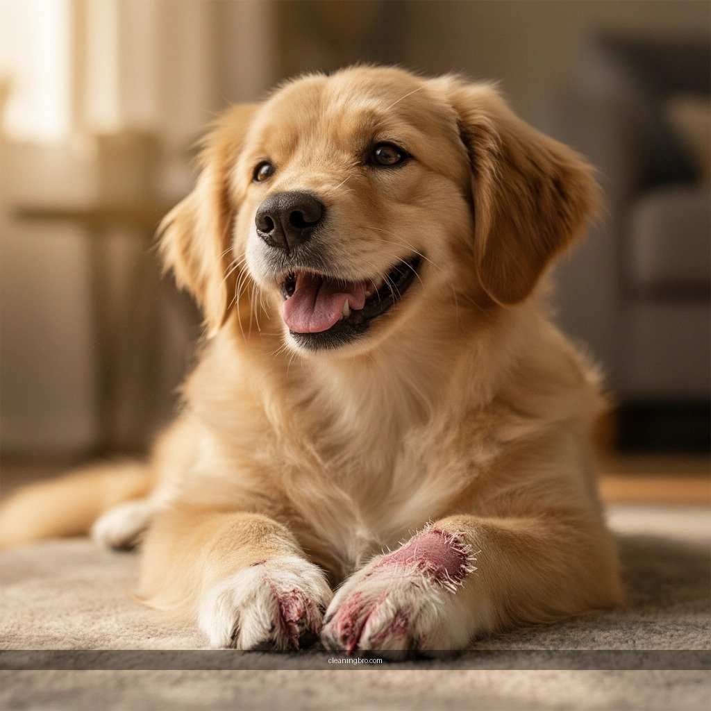 Stop Bleeding - how to clean cut on dog paw