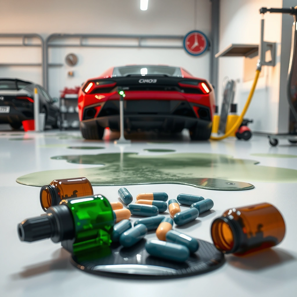 Stop the Spill - how to clean up a gasoline spill in garage
