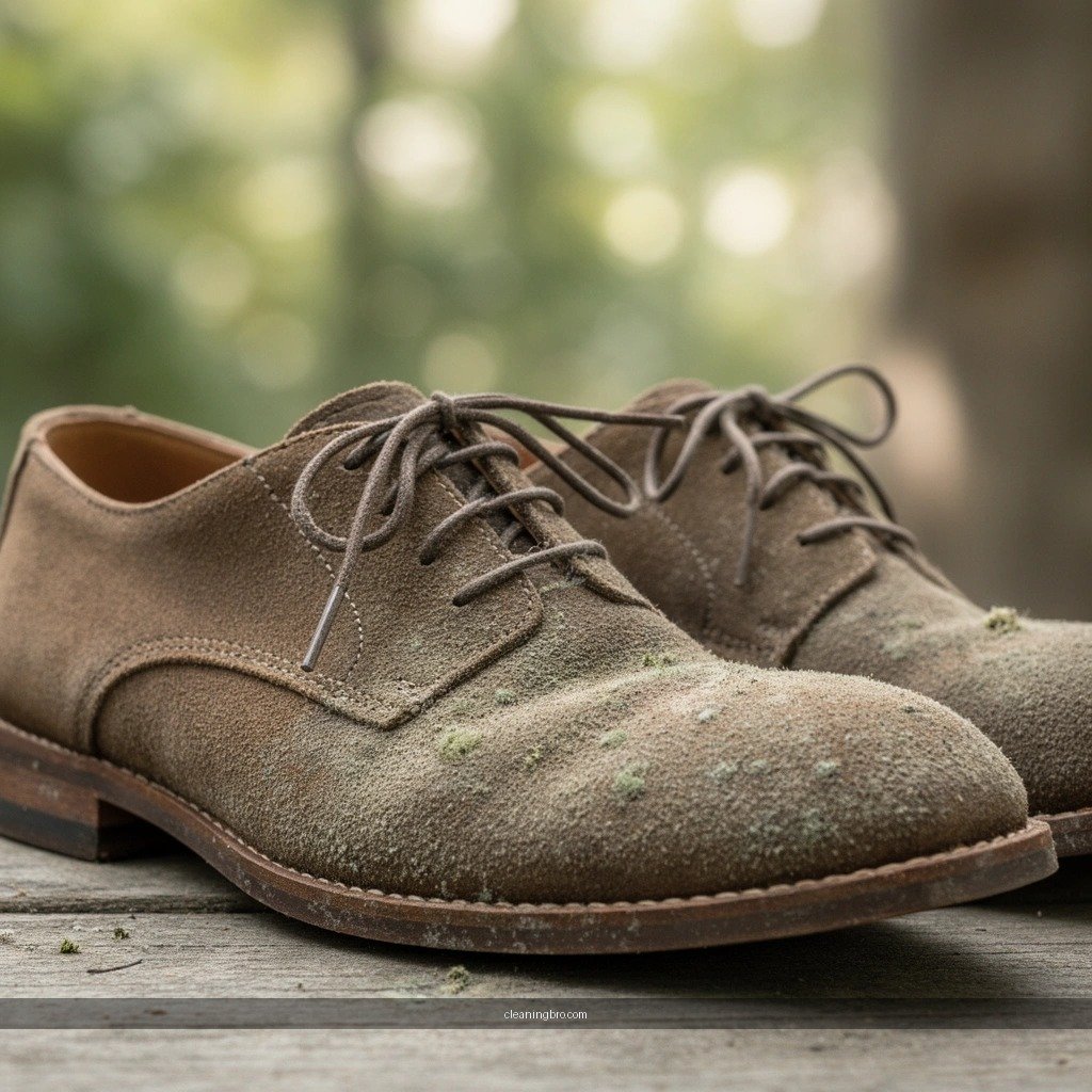 Suede - how to clean mold off suede shoes