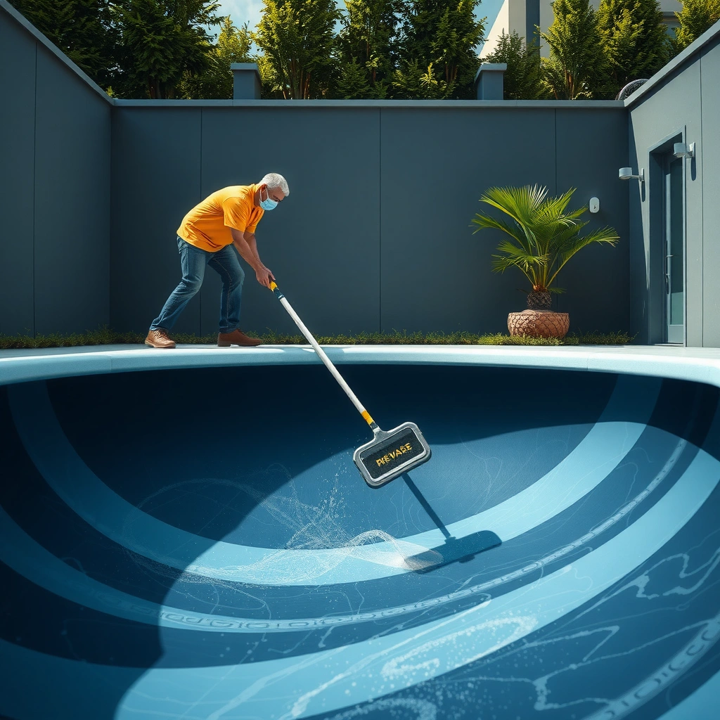 Supplies - how to clean pool liner after draining