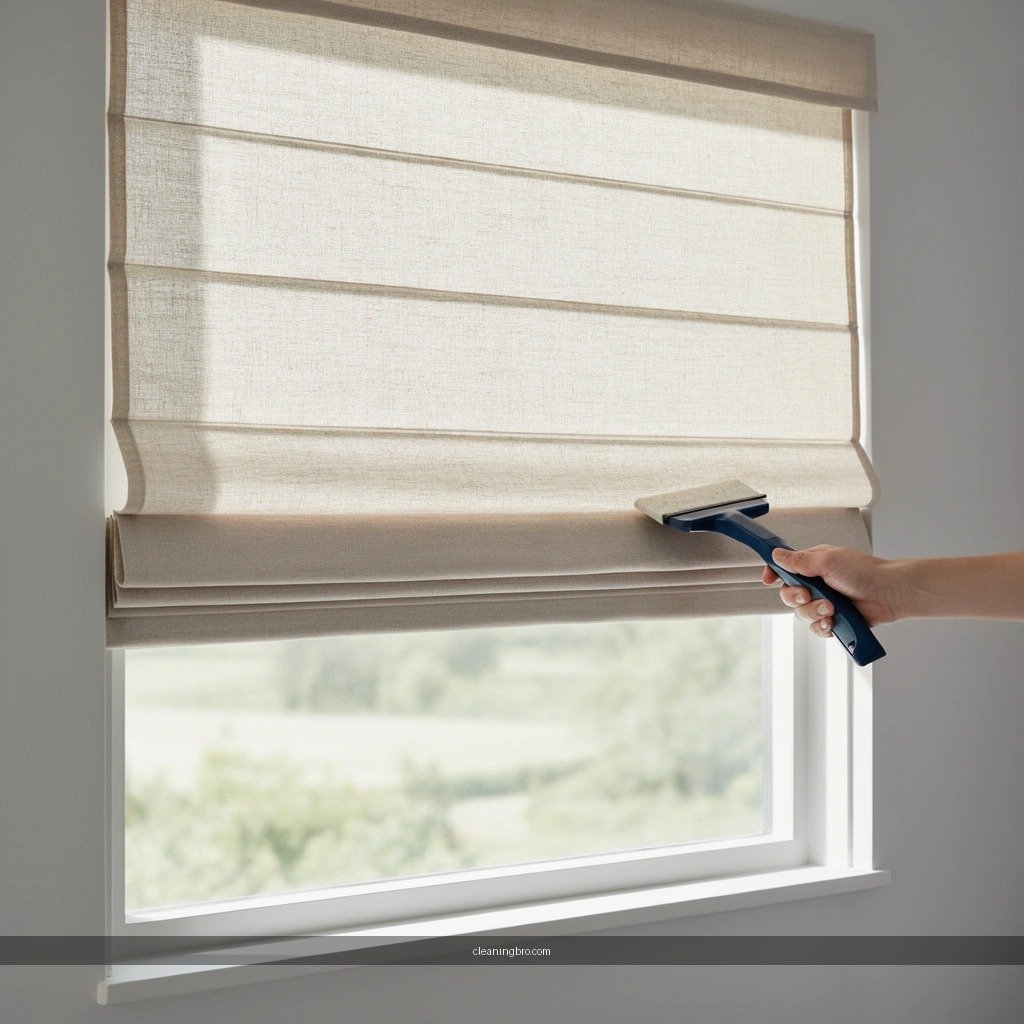 Supplies - how to clean a roman shade